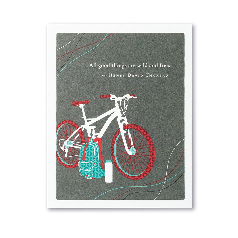 Positively Green, Greeting Card - Birthday, Gifts, Positively Green, Get Out There, 280714